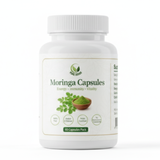 Moringa Capsules 60 Count – 100% Pure Herbal Moringa Leaf Extract | Boost Energy, Strength & Immunity