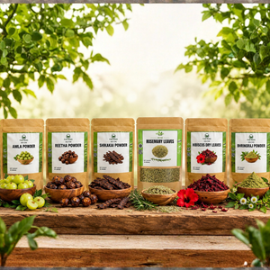 Complete Hair Ritual – 6-in-1 Herbal Hair Care Combo