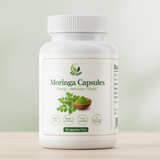 Moringa Capsules 60 Count – 100% Pure Herbal Moringa Leaf Extract | Boost Energy, Strength & Immunity