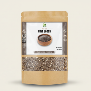 Chia Seeds – 100% Natural Superfood for Energy, Digestion & Weight Management | 100g Pack