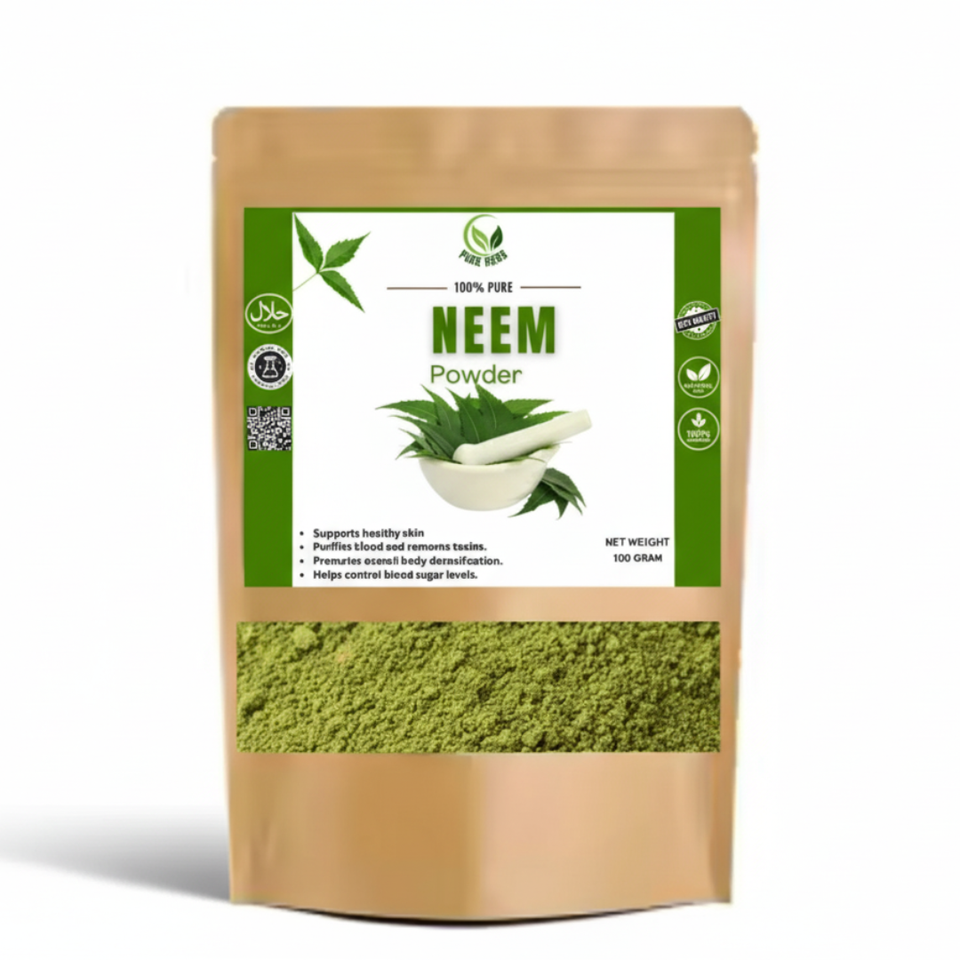 5 in 1 Herbal Face Care Combo – Orange Peel, Rice, Multani Mitti, Neem & Rose Powder | 100% Natural Skin Glow Pack