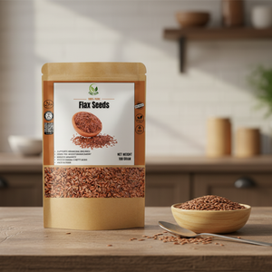 Flax Seeds 100g – 100% Natural Source of Omega-3, Fiber & Antioxidants | Pure & Fresh Superfood