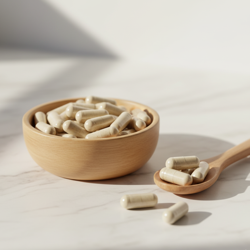 Pure Herbs Ashwagandha Capsules – 60 Capsules Pack | Organic Ashwagandha Root Extract for Stress Relief, Energy & Strength