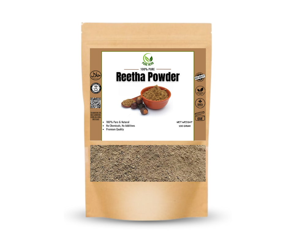 3-in-1 Herbal Hair Care Combo – Amla, Reetha & Shikakai Powder