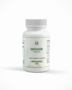 Shatavari Capsules 60s | Natural Hormonal Balance & Women’s Wellness Supplement