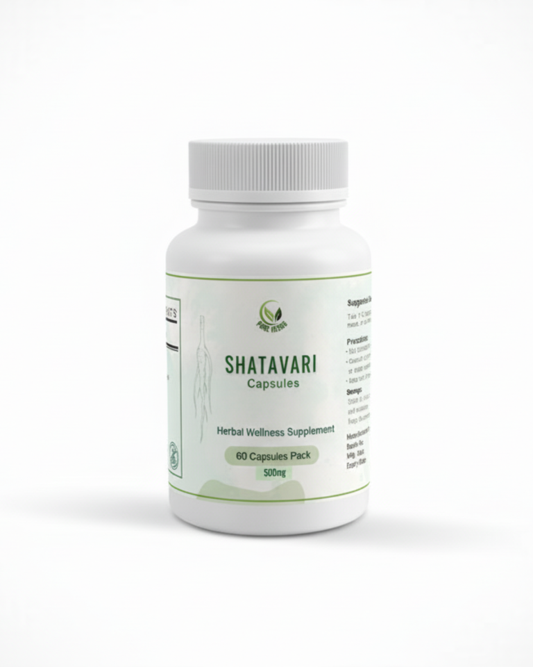 Shatavari Capsules 60s | Natural Hormonal Balance & Women’s Wellness Supplement
