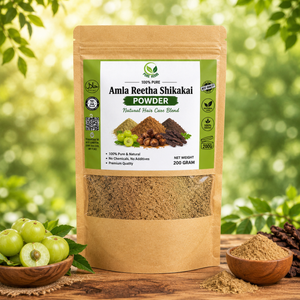 Amla Reetha Shikakai Powder 200g | Natural Herbal Hair Care Blend