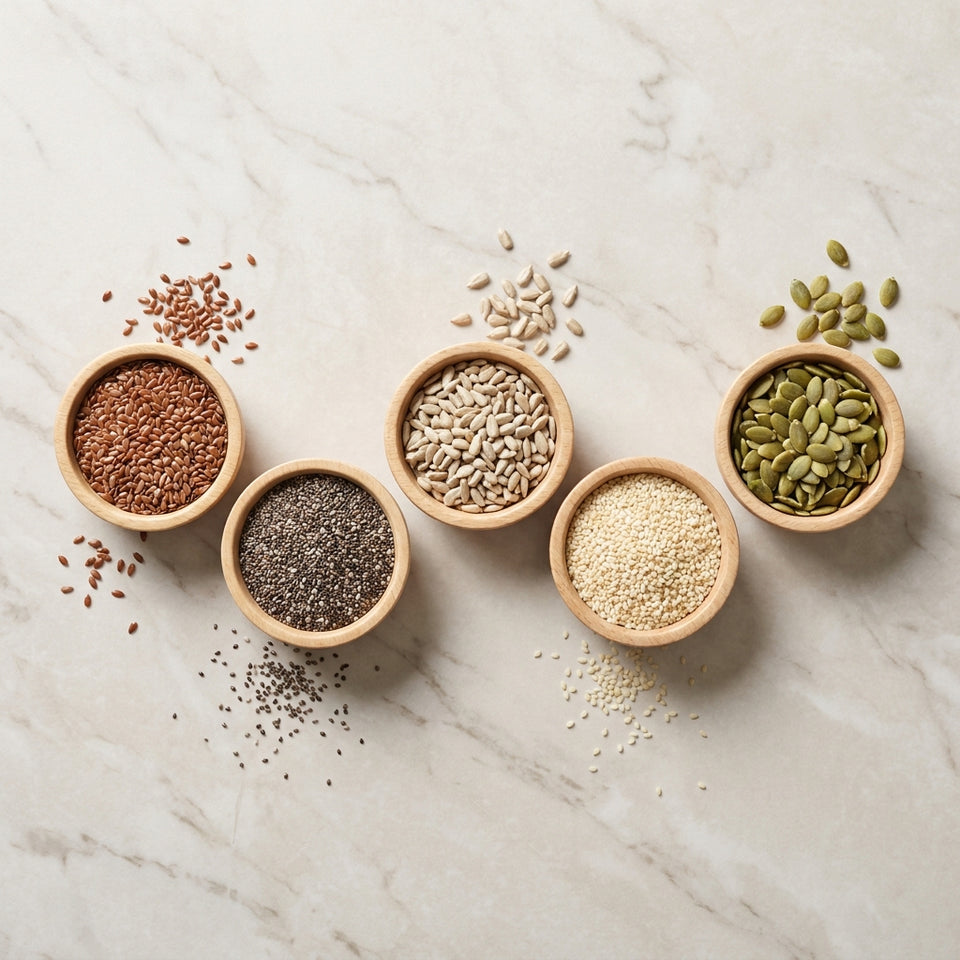 5 in 1 Seeds Combo — Nature's Complete Wellness Pack
