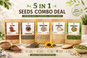 5 in 1 Seeds Combo — Nature's Complete Wellness Pack