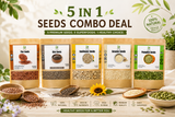 5 in 1 Seeds Combo — Nature's Complete Wellness Pack