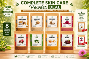 Natural Skin Care Powder Deal – 6 Premium Powders + 2 FREE