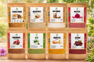 Natural Skin Care Powder Deal – 6 Premium Powders + 2 FREE