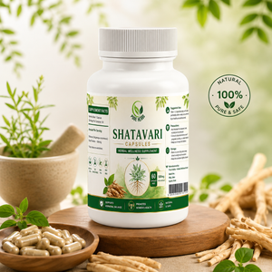 Shatavari Capsules 60s | Natural Hormonal Balance & Women’s Wellness Supplement