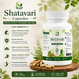 Shatavari Capsules 60s | Natural Hormonal Balance & Women’s Wellness Supplement