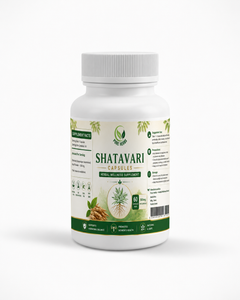 Shatavari Capsules 60s | Natural Hormonal Balance & Women’s Wellness Supplement