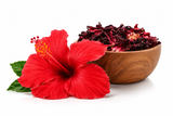 Dry Hibiscus Flower 50g | Hibiscus Flower Dry | Natural Hibiscus Leaves | Premium Quality Dry Hibiscus for Tea & Hair Care