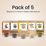 5 in 1 Seeds Combo — Nature's Complete Wellness Pack