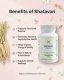 Shatavari Capsules 60s | Natural Hormonal Balance & Women’s Wellness Supplement