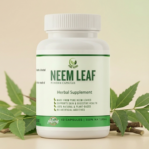 Neem Capsules – 100% Natural Neem Extract (60 Capsules Jar)