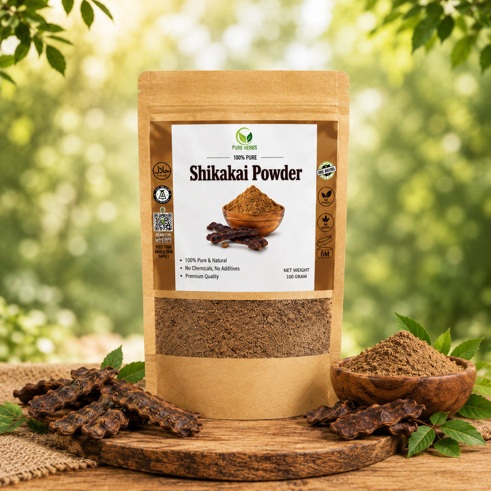Shikakai Powder 100g | Gentle Natural Hair Wash Herb