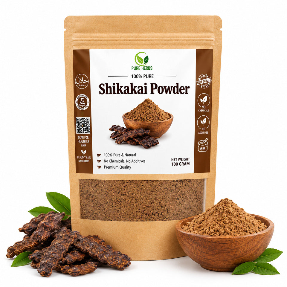 Shikakai Powder 100g | Gentle Natural Hair Wash Herb