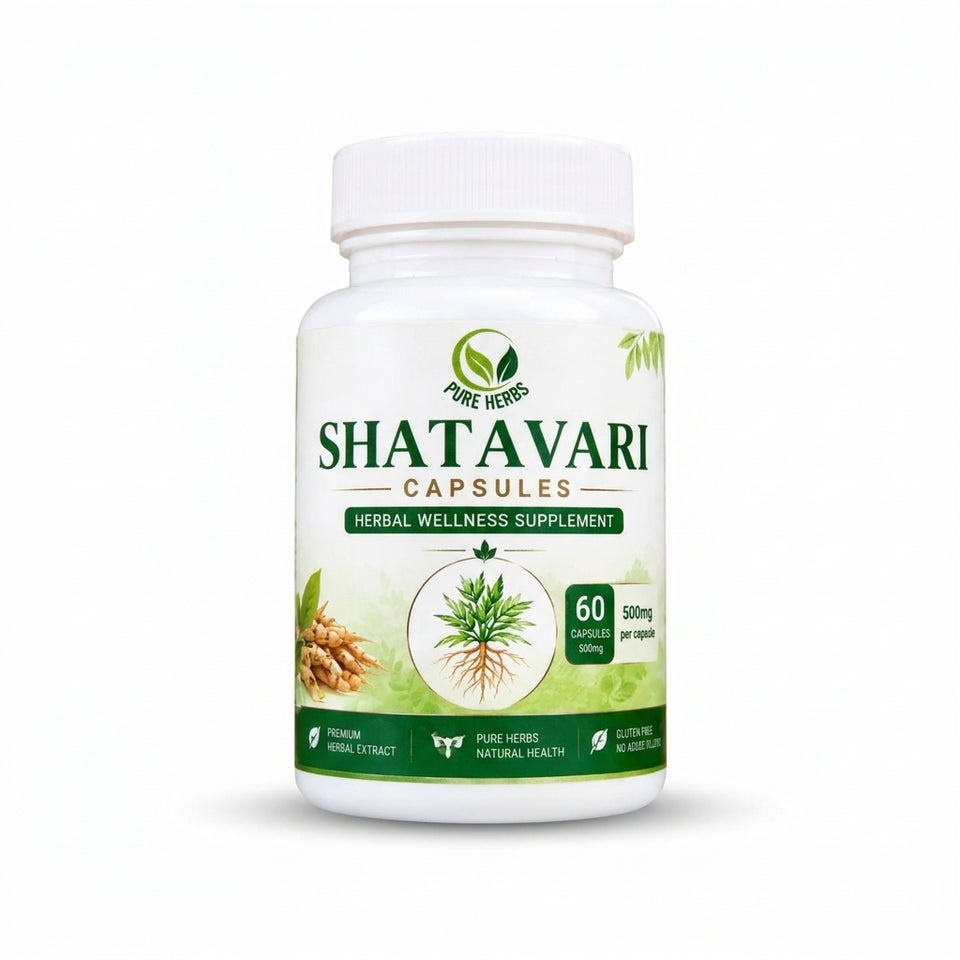 Shatavari Capsules – 60 Caps | Women's Wellness Support