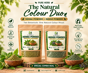 Natural Hair Colour Duo – Henna & Indigo Powder 2 x 100g